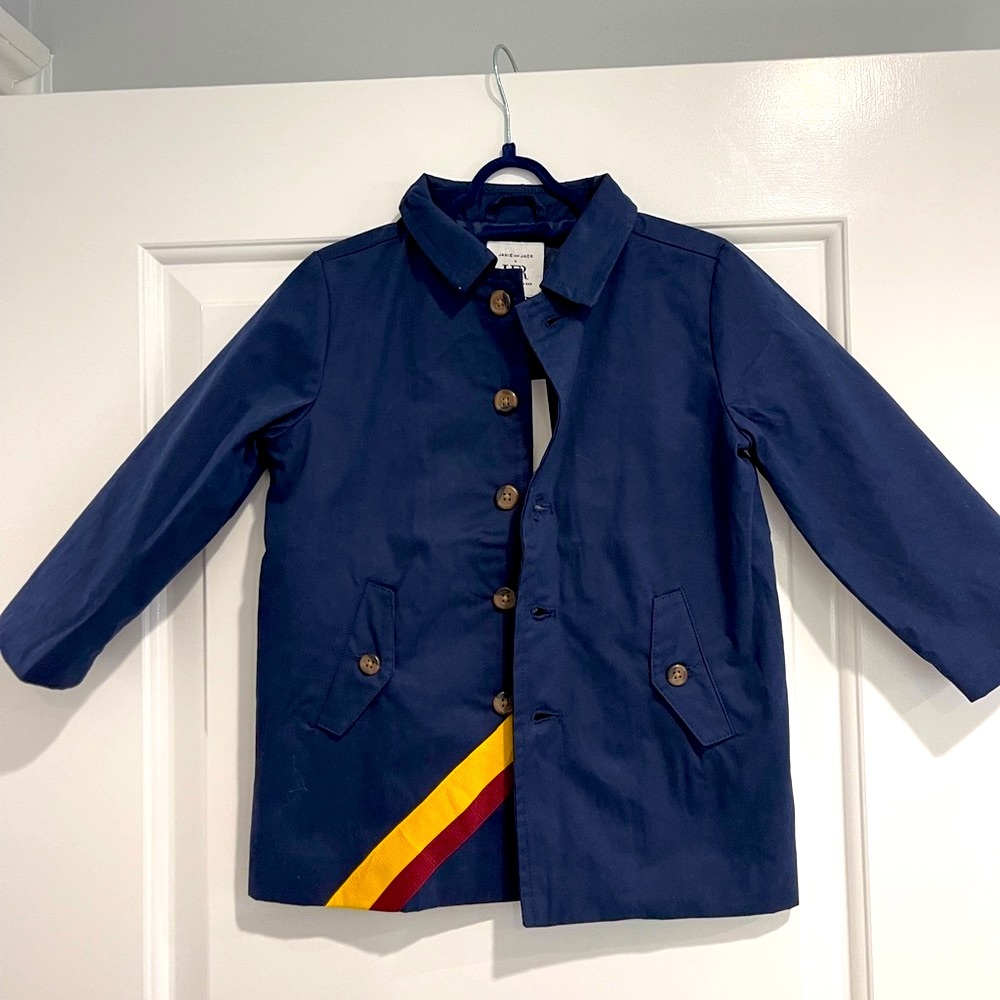 Brand New Janie and Jack Stripe Coat